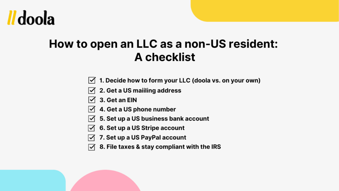 How to Open an LLC for Non US Residents: 8 Simple Steps to Get Started How to Open an LLC for Non US Residents: 8 Simple Steps to Get Started