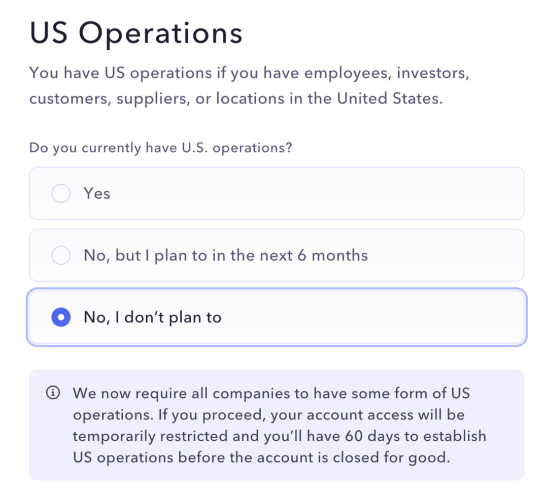 How to Open an Account with Mercury US operations requirements Mercury