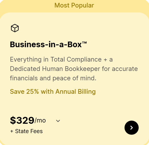 Starter vs. TC vs. Business-in-a-Box™: Which doola Plan Is Right for You? Business-in-a-Box™: Your all-in-one, done-for-you US back office built for entrepreneurs who’ve outgrown the DIY hustle.